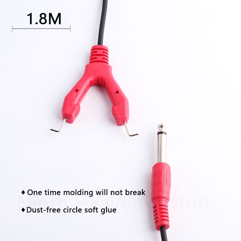 Dây Móc Máy Xăm Bằng Silicone Mềm 1.8m