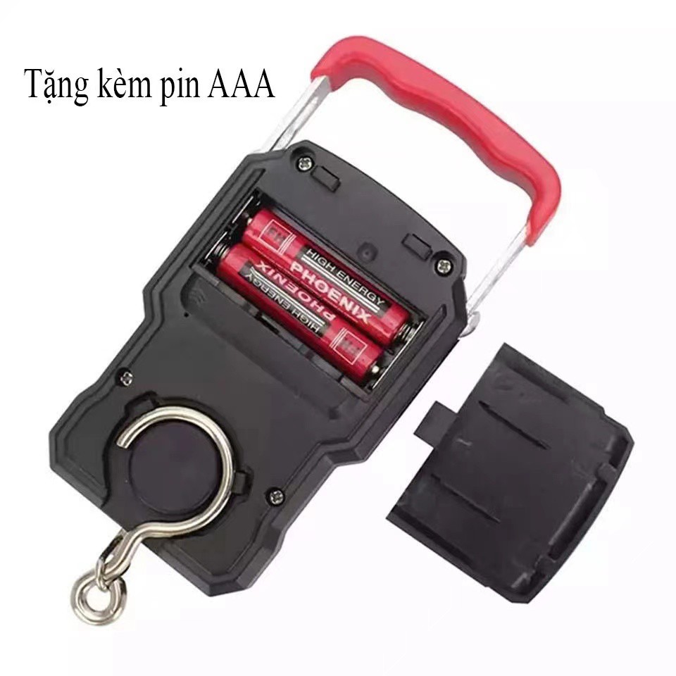 Cân Điện Tử Mini Cầm Tay 50kg  A23 Cân Treo Có Móc Cân Hành Lý Màn Hình LCD Siêu Chính Xác Bảo Hành 1 Năm