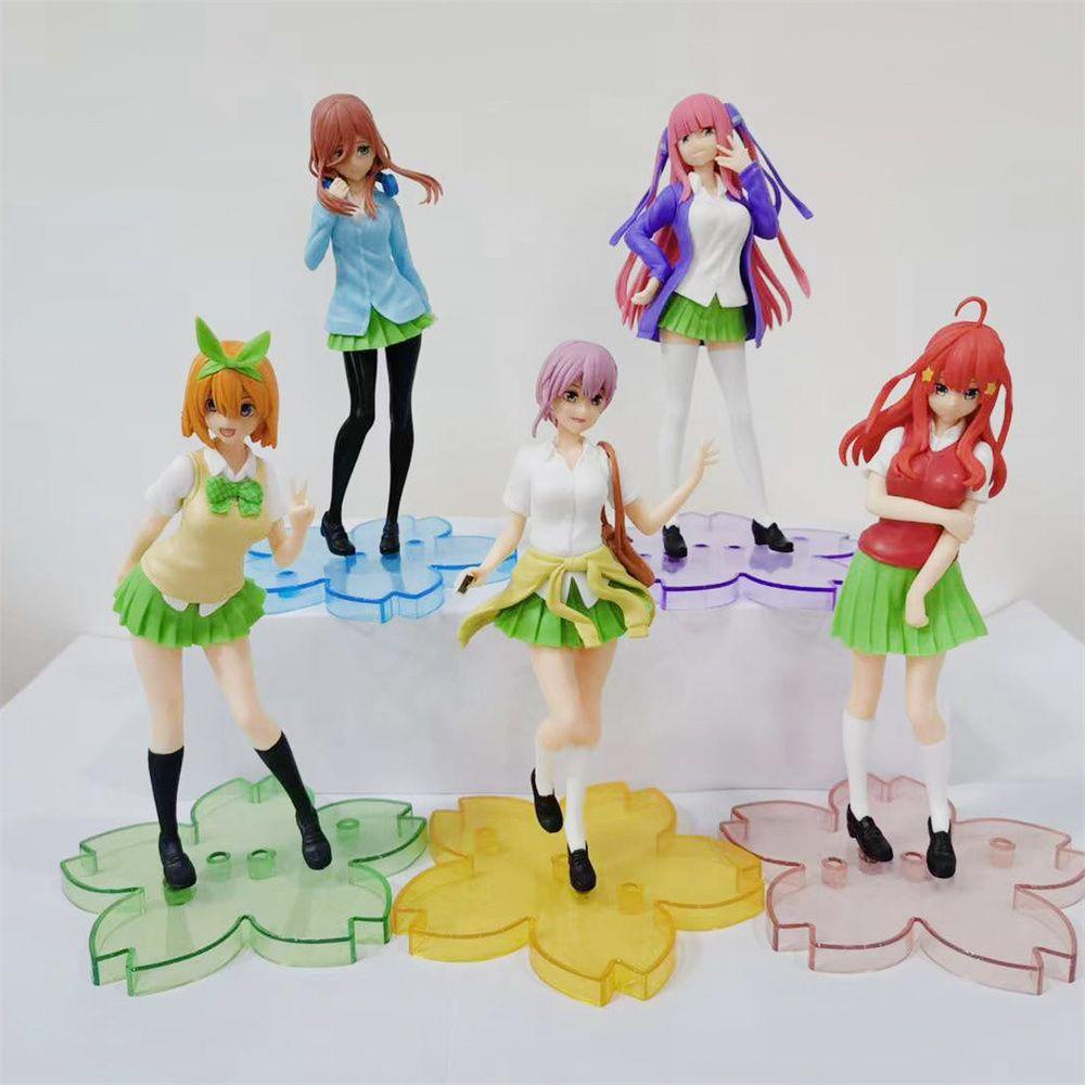 Mô Hình Đồ Chơi Nhân Vật Nakano Miku Yotsuba Nakano Ichika 18CM