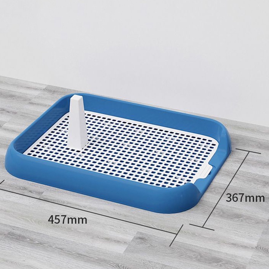Khay vệ sinh cho chó nhỏ thành thấp 45x36x5.5cm Lapeta