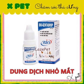 Nhỏ mắt cho chó mèo Bio-Gentadrop