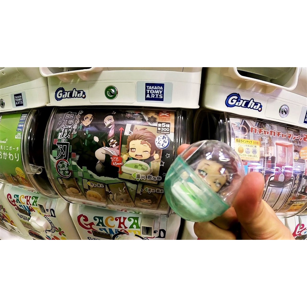 Tổng hợp đồ chơi móc chìa khóa huy hiệu standee Kimetsu no Yaiba Gashapon Gacha chính hãng Nhật Bản