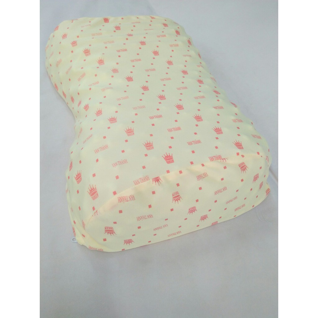 Gối nằm 100% Cao Su Thiên Nhiên Honey Massage Vạn Thành 35x60x12cm
