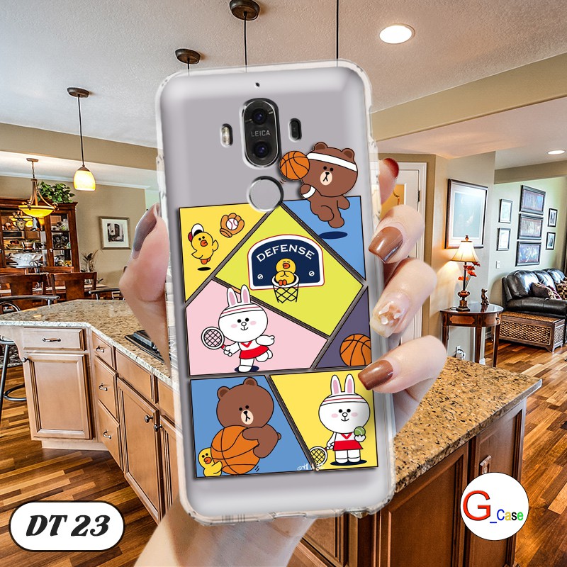 Ốp lưng Huawei Mate 9 dẻo trong in hình