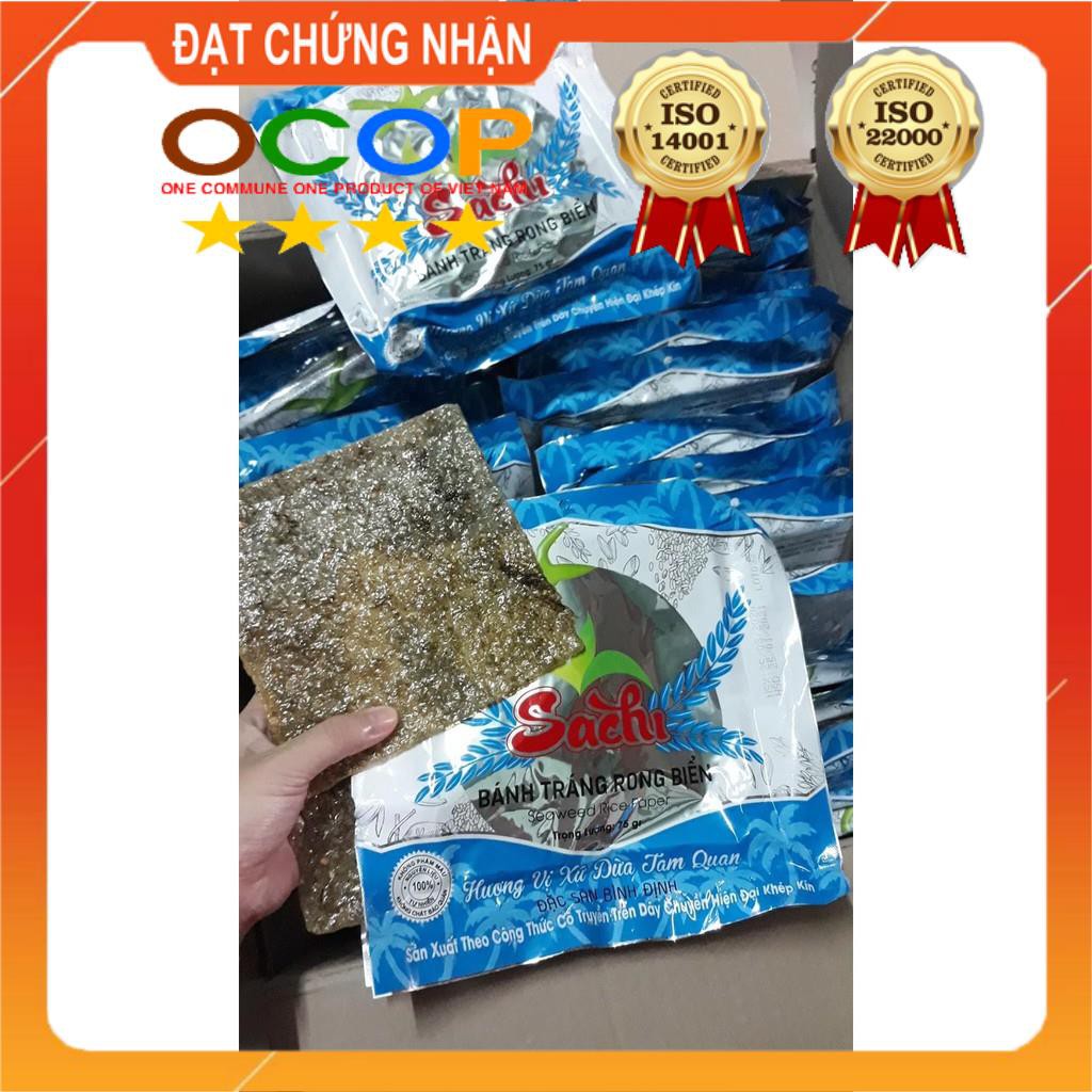 Bánh Tráng Rong Biển Nướng Sẵn Sachi 🌟Thùng 50 Gói Loại 60Gram🌟Bánh Tráng Sachi🌟