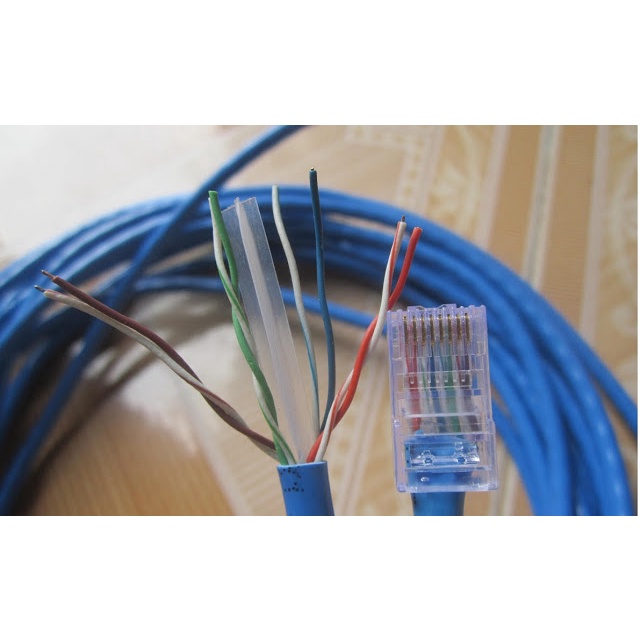 DÂY MẠNG CAT5E Bấm Sẵn 2 đầu 5m 10m 15m 20m 25m - Dây Cáp mạng lan chính hãng