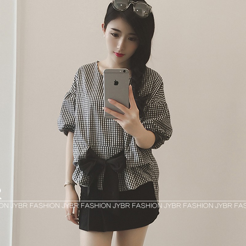 áo kiểu thắt nơ cá tính
