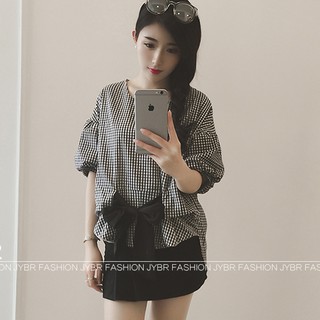 Áo kiểu thắt nơ cá tính