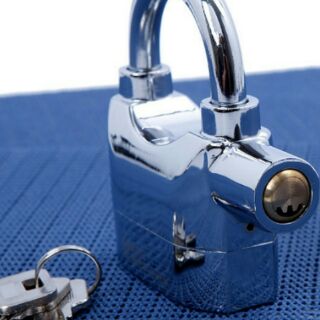 Khóa chống trộm kinbar alarm lock còng ngắn