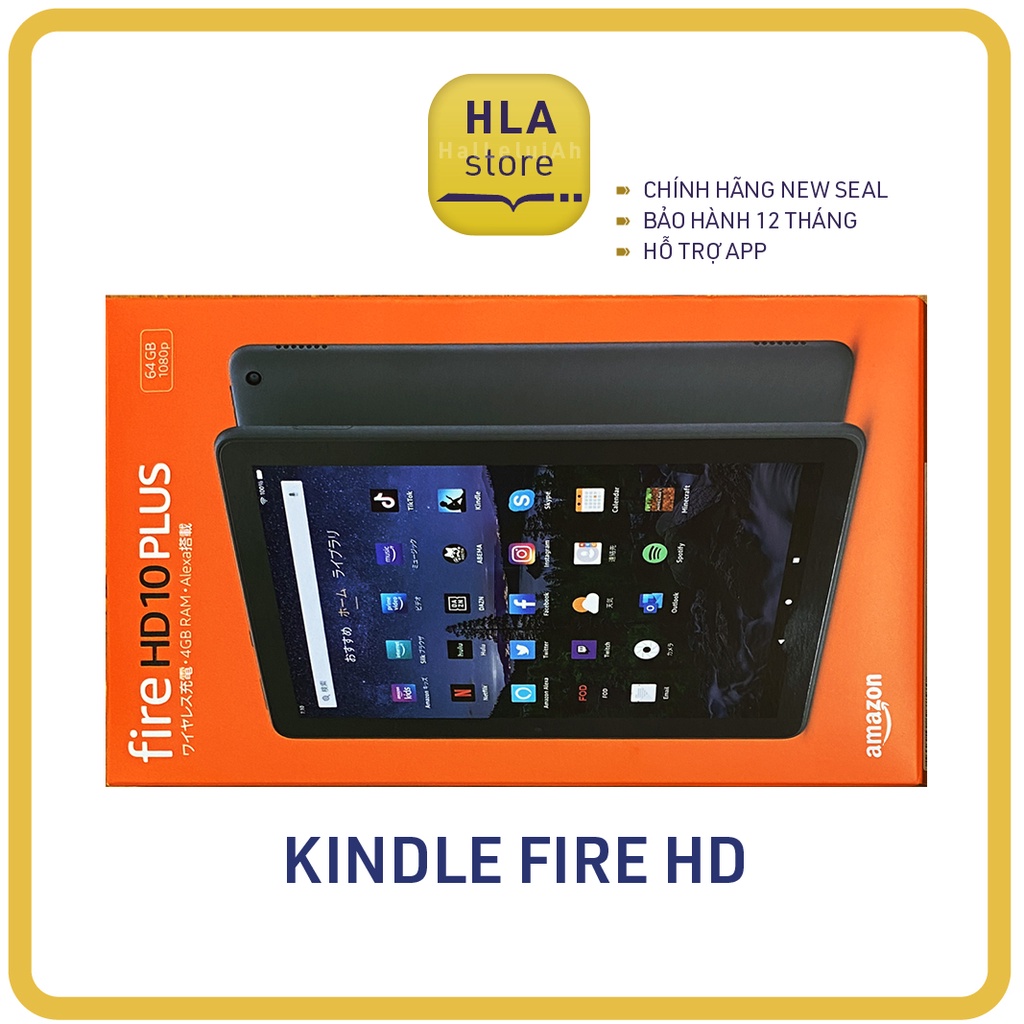 Kindle Fire HD 11th (2021) mode mới nhất, hàng mới 100% newseal – Tablet, máy tính bảng giá tốt nhất thị trường