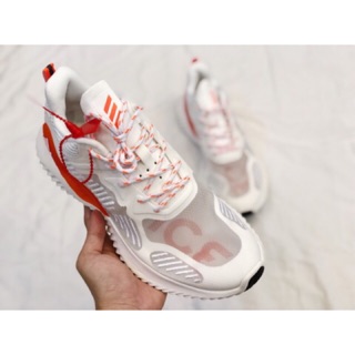 Giày Nam nữ Alpha Bounce Beyond lưới cao cấp (trắng đỏ)