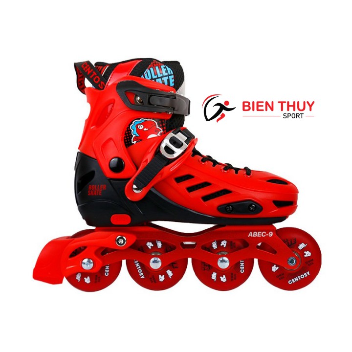 Giày Trượt Patin Centosy T - Rex 8 Bánh Sáng Cho Bé ( 4 Màu ) [ Chính Hãng ] Tặng Bộ Bảo Vệ Chân Tay + Túi Đựng Giày