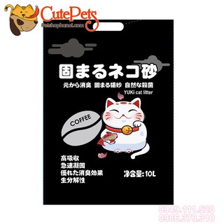 Cát mèo thần tài 8L dành cho mèo - Cutepets