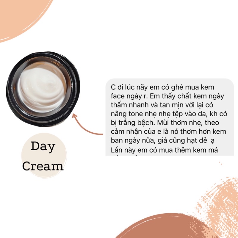Kem dưỡng da ban ngày Milky Face Cream, dưỡng ẩm dưỡng trắng Choosebythie