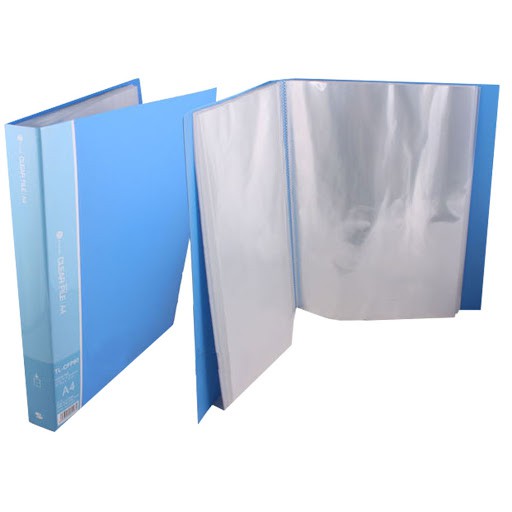 Bìa 20 Lá/ 40 Lá/ 60 Lá/ 80 Lá/ 100 Lá - File Nhựa Tốt, Dẻo, Bền