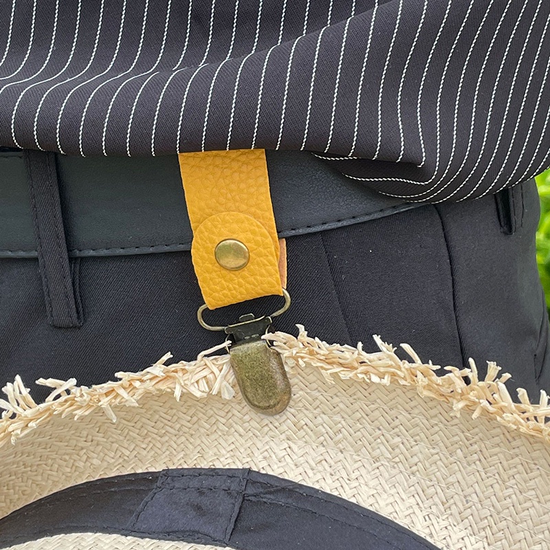 Kẹp Giữ Nón / Tài Liệu Đa Năng Chống Thất Lạc Thiết Kế Nhỏ Gọn Thời Trang Tiện Dụng Cho Nữ