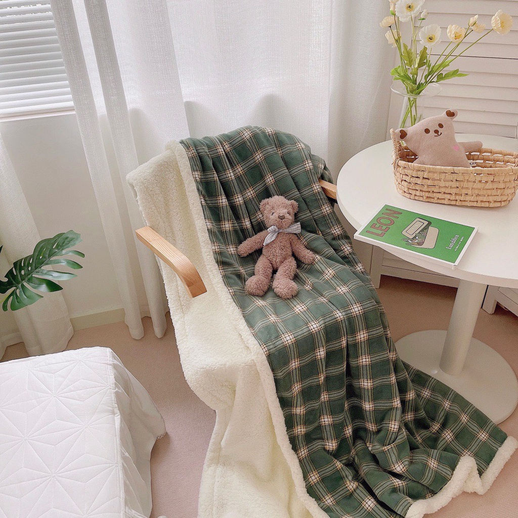 ( Hàng Thiết Kế 11 Mẫu ) Chăn Lông Cừu Tuyết Sữa✨1m5x2m-Tiệm Nhà Mêu✨ Chất lông cừu nhẹ và ấm áp đong đầy yêu thương