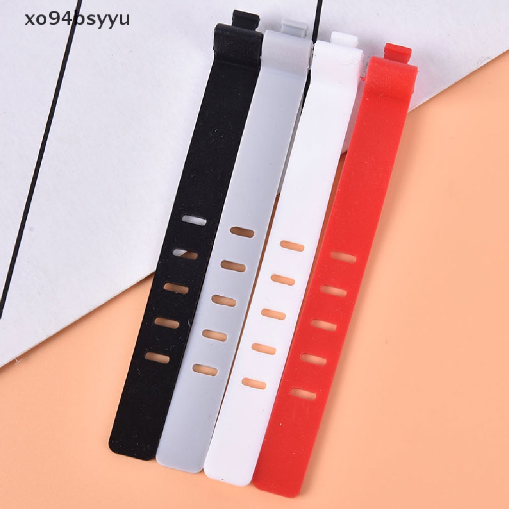 Set 2 Kẹp Giữ Dây Cáp / Tai Nghe Điện Thoại Bằng Silicon Xo94Bsyu