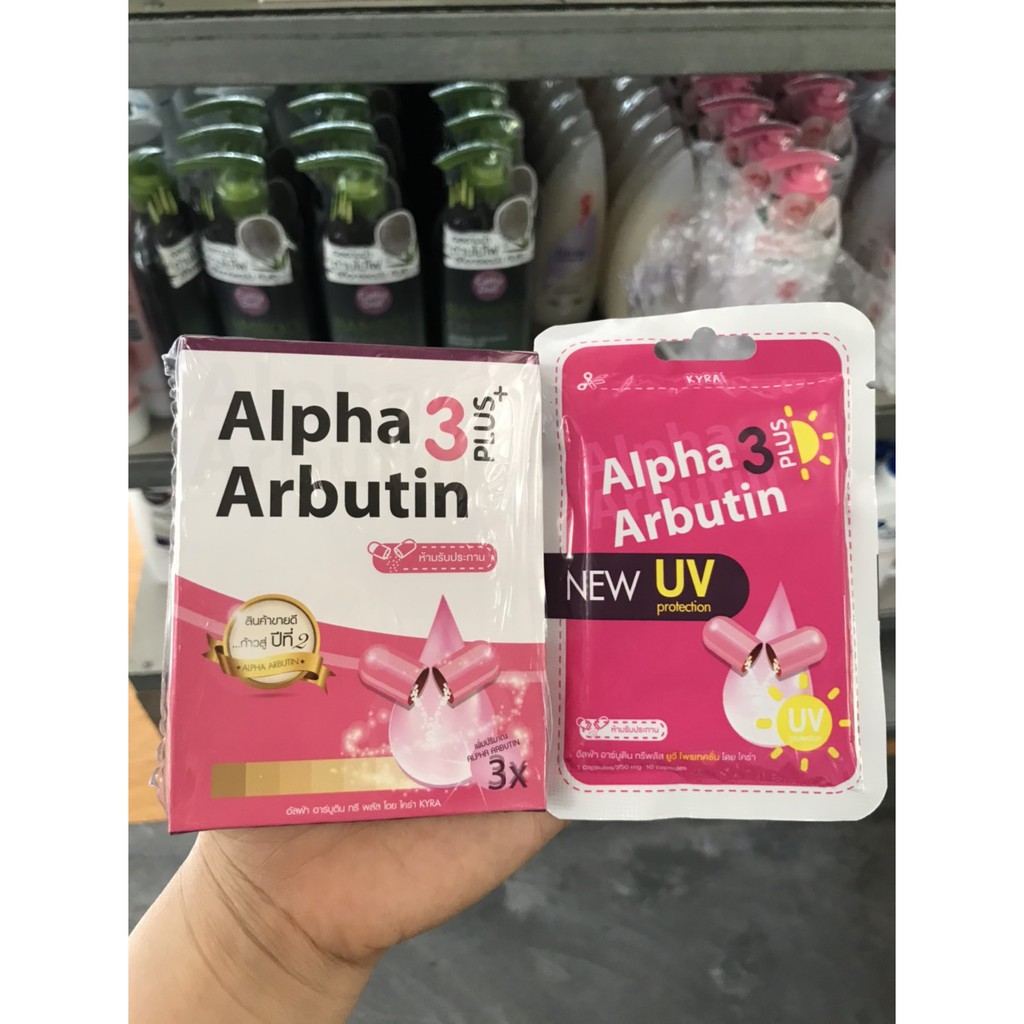 Vỉ 10 Viên Kích Trắng Alpha Arbutin 3 Plus