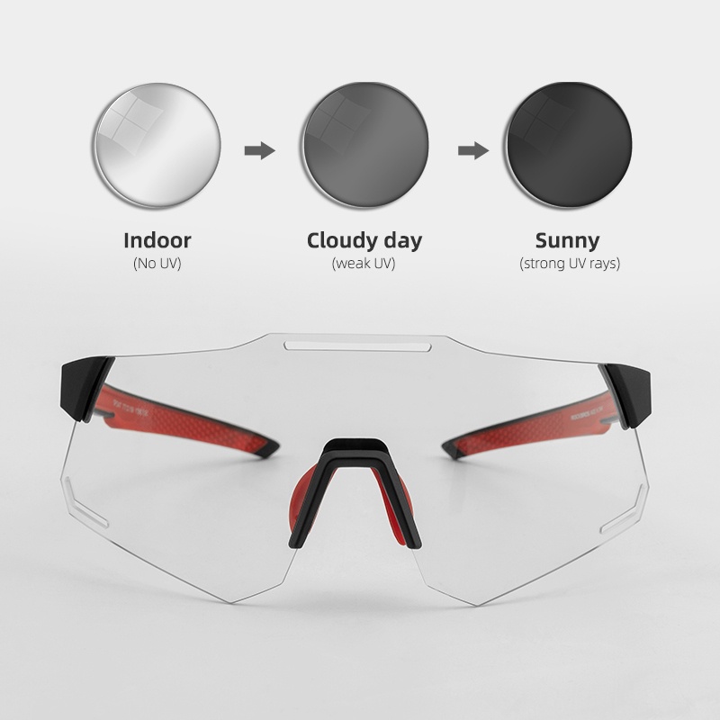 Rockbros Kính Mát Phân Cực Thể Thao Chạy Bộ Đạp Xe / Câu Cá Ngoài Trời Cho Nam Và Nữ