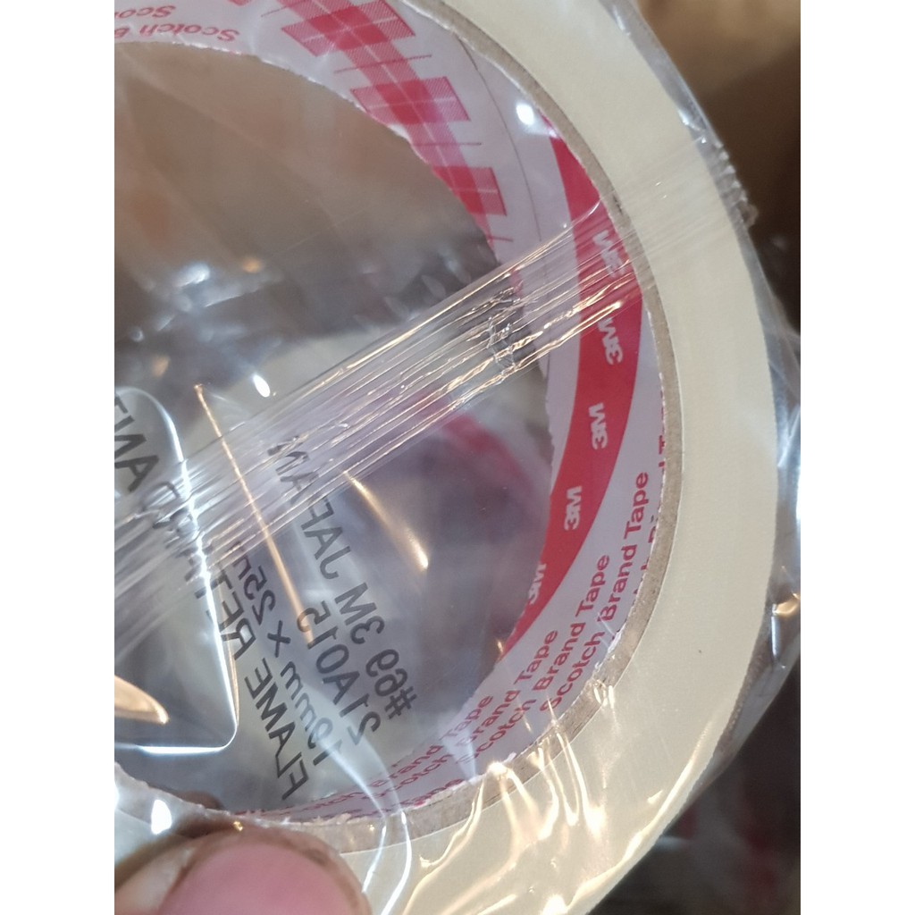 BĂNG KEO ĐIỆN CHỊU NHIỆT  THỦY TINH 3M Scotch 69