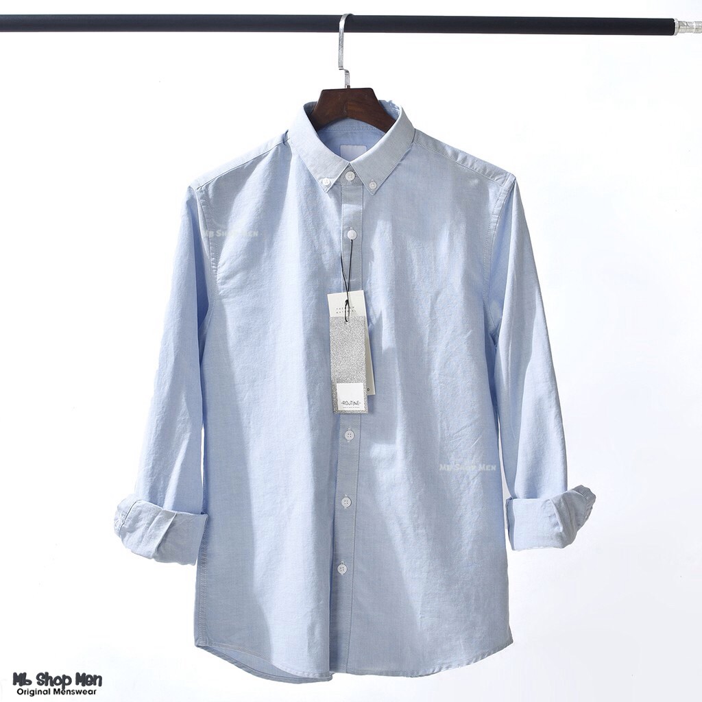 Áosơ mi nam oxford chính hãng chất cotton kiểu hàn quốc | BigBuy360 - bigbuy360.vn