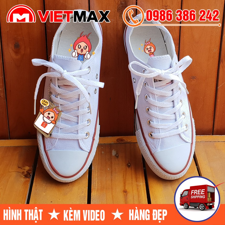 [FREE SHIP TỪ 50K] Giày Thể Thao CV Classic Trắng Chất Lượng | BigBuy360 - bigbuy360.vn