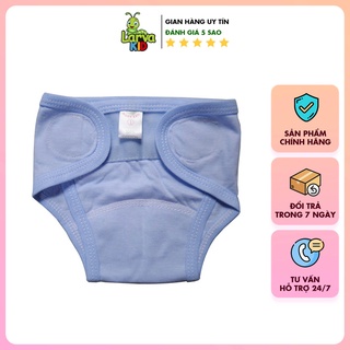 Quần đóng bỉm sơ sinh BabyLeo, quần dán bỉm cotton thoáng mát cho bé - LARVA KID
