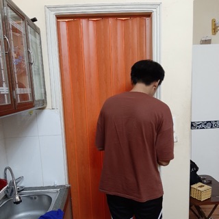 Cửa xếp nhựa kích thước 1m x 2m