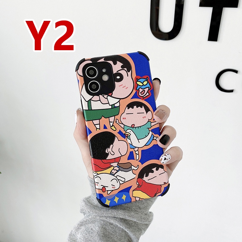 Ốp điện thoại mềm hình shinchan cho Samsung M51 M31 M30 M20 M10 M01 A9 A6 J7 J6 J5 J4 J3 J2 Prime Pro Plus 2018