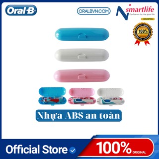 Hộp đựng bàn chải đánh răng điện Oral-B chính hãng chống bụi, nhỏ gọn cho du lịch (Tương thích Oral-B, Philips)