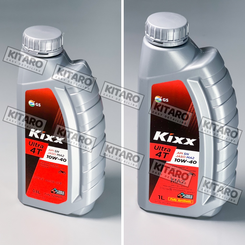 Nhớt Kixx Ultra 4T 10W40 1L 100% Tổng Hợp