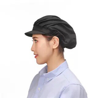 Mũ bếp nữ trùm đầu chống rơi tóc, bụi bẩn