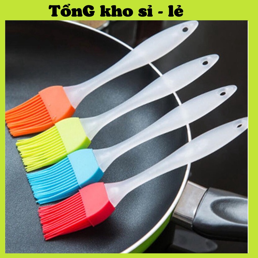 Chổi Quét Dầu Ăn Silicon Chịu Nhiệt Dùng Phết Bơ Mỡ Cho Khuôn Làm Bánh, Nướng Thịt, Nồi Chiên Không Dầu 88305