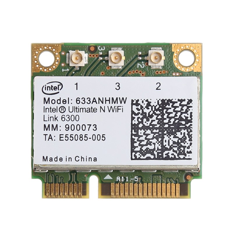 ★Đi♣Thẻ không dây PCI-E băng tần kép 450M 633ANHMW cho Intel Ultimate-N WiFi Link 6300