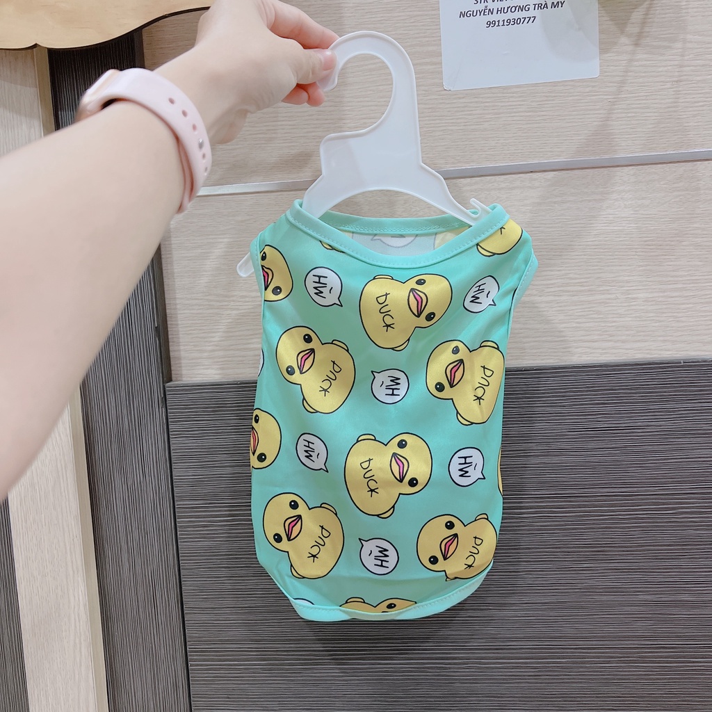 ÁO CHO THÚ CƯNG con vịt