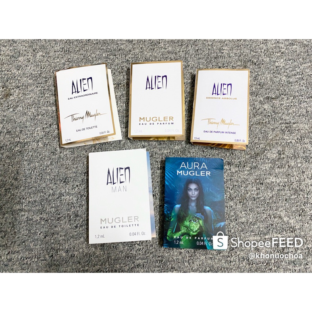 💥 Mẫu thử nước hoa nữ Alien - Thierry Mugler