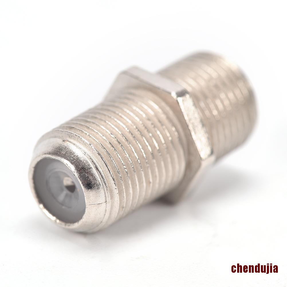 Set 10 Đầu Nối Cổng F / F Jack Rg6 | BigBuy360 - bigbuy360.vn