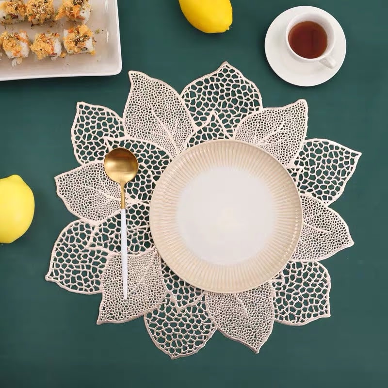 Khăn trải bàn, miếng ren lót bình hoa, lọ hoa, bình nước HÀNG ĐẸP nhiều kiểu hoa nhựa bền, đẹp