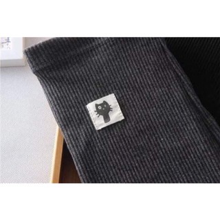 Quần Legging mèo len tăm