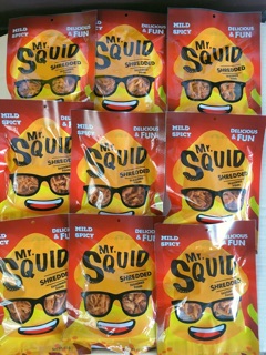 Khô mực xé sợi Mr. Squid Thái lan
