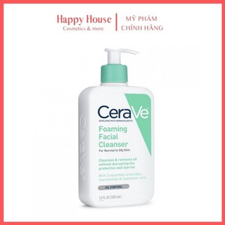 Sữa Rửa Mặt dịu nhẹ Cerave Cho Da Khô, Da Dầu