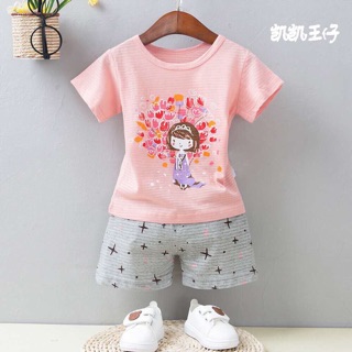Bộ nhí cotton tre
