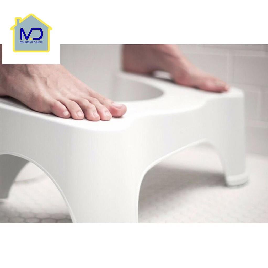 (hot) Ghế kê chân Toilet nhựa Việt Nhật giúp ngồi đúng tư thế