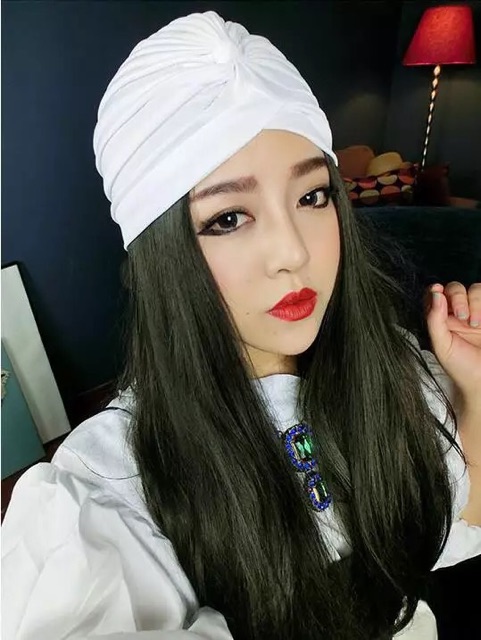 Turban (khăn đội đầu)/ Nón boho. (Kèm ảnh thật)