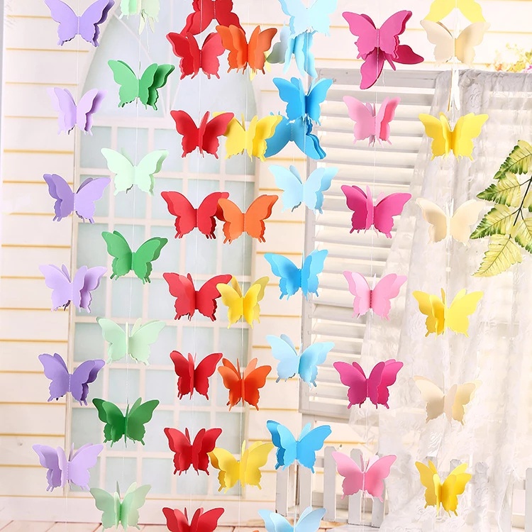 Cuộn Dây Giấy Nhiều Màu Dài 2.7m