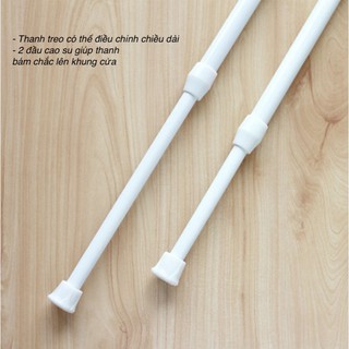 Rèm cửa kiểu Nhật 85x120cm (tặng kèm thanh treo)