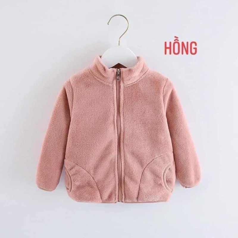 Áo khoác lông cừu cho bé