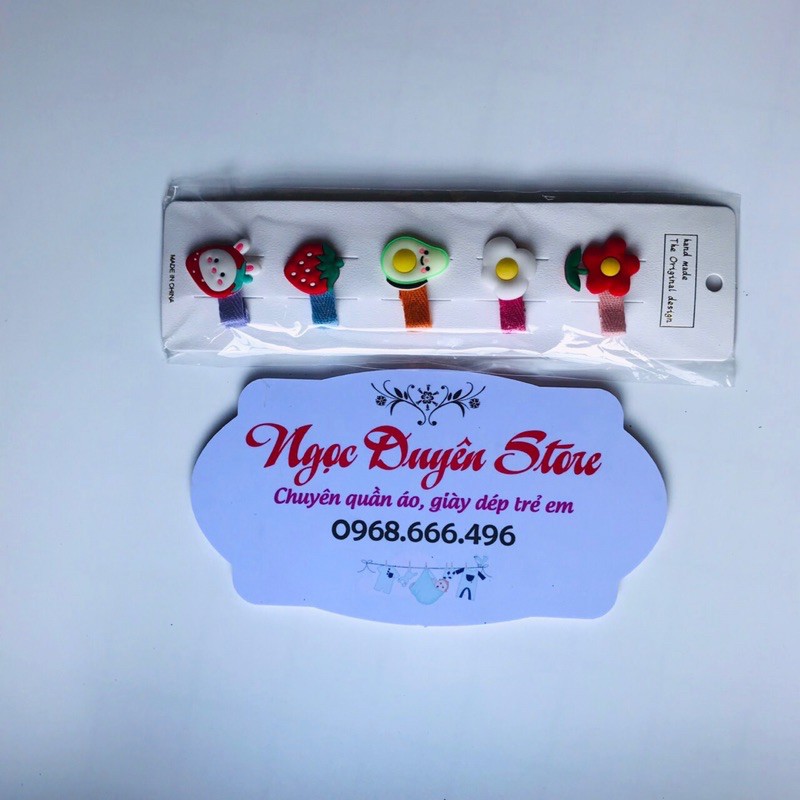 Set 14 Cặp Tóc Xinh Xắn Dễ Thương Phong Cách Hàn Quốc Cho Bé