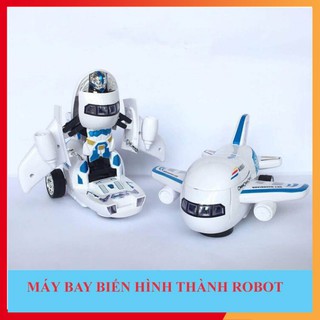 Máy Bay Biến Hình Thành Robot Phát Nhạc Vui Nhộn